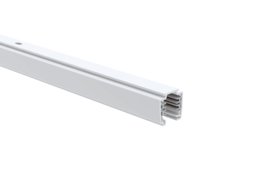 3 Circuit Track, Surface Mounted, Black/White