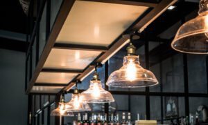 vintage lighting decor filtered image processed vintage effect